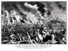 Battle of Molino del Rey, fought September 8th 1847, pub. by James Baillie, 1848 (engraving) (b&w photo)