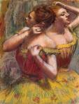 Two Dancers (pastel on paper)