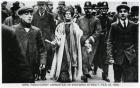 Arrest of Mrs Emmeline Pankhurst in Victoria Street, 13th February 1908 (b/w photo)