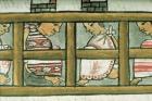Ms Palat. 218-220 Book IX Aztec prisoners, from the 'Florentine Codex' by Bernardino de Sahagun, c.1540-85