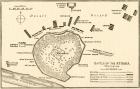 Map showing The Battle of Atbara during the Second Sudan War also called the Mahdist War, the Mahdist Revolt, Anglo-Sudan War or the Sudanese Mahdist Revolt, 1898. From Field Marshal Lord Kitchener, His Life and Work for the Empire, published 1916.