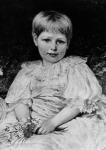 Radclyffe Hall (1896-1943) aged 5 (litho) (b/w photo)