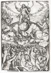 The Last Judgement, based on a woodcut by Hans Holbein (1497/98-1543) the Younger, from 'Der Todten Tanz', published Basel, 1843 (litho)