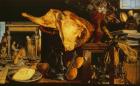 Vanitas still life (Christ with Mary and Martha), 1552 (panel)