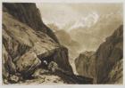 Mt. St. Gothard (etching)