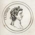 Emperor Claudius, from 'Crabb's Historical Dictionary', published 1825 (litho)
