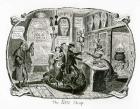 The Gin Shop, 1829 (engraving) (b/w photo)