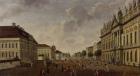 View of the armory and Unter den Linden Street, 1786 (oil on canvas)