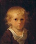 Portrait of a Child (oil on canvas)