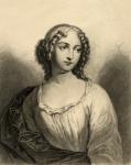 Louise Francoise de La Baume Le Blanc (1644-1710) Duchesse de La Valliere (engraving)