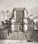 Hotel des Ursins, Paris, from 'Le Moyen Age et La Renaissance' by Paul Lacroix (1806-84) published 1847 (litho)