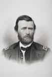 Portrait of Ulysses S. Grant (1822-85) (litho)