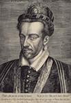 Henri III Valois (1551-89) (engraving)