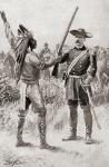 Hin-mah-too-yah-lat-kekt or Hinmatóowyalahtq?it surrenders to General Nelson Appleton Miles on October 5, 1877, thereby ending the Nez Perce War. Chief Joseph or Young Joseph, 1840  1904. Leader of the Wal-lam-wat-kain (Wallowa) band of Nez Perce, a Nati