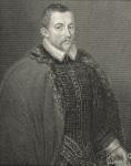 Portrait of Sir Thomas Bodley (1545-1613) from 'Lodge's British Portraits', 1823 (engraving)