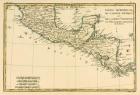 Southern Mexico, from 'Atlas de Toutes les Parties Connues du Globe Terrestre' by Guillaume Raynal (1713-96) published Geneva, 1780 (coloured engraving)