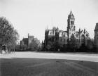 University of Pennsylvania, Main Building and Library, Philadelphia, Pennsylvania, c.1900 (b/w photo)