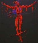 Jesus Dies on the Cross - Station 12 (oil on canvas)