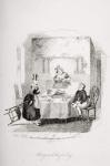 Mary and the fat boy, illustration from `The Pickwick Papers' by Charles Dickens (1812-70) published 1837 (litho)