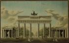 Brandenburg Gate, 1812 (w/c on paper)