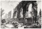 View of the Aqueduct of Nero, from the 'Views of Rome' series, c.1760 (etching)