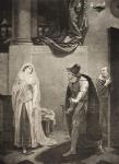Before Shylock's house, Act II, Scene V, from 'The Merchant of Venice', from The Boydell Shakespeare Gallery, published late 19th century (litho)