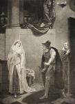 Before Shylock's house, Act II, Scene V, from 'The Merchant of Venice', from The Boydell Shakespeare Gallery, published late 19th century (litho)