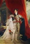The Prince Regent, later George IV (1762-1830) in his Garter Robes, 1816 (oil on canvas) (see 151574 & 61203 for detail)