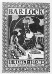 Advertisement for Bar-Lock Typewriters, c.1895 (litho)