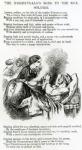 Florence Nightingale tending a sick soldier in the Crimea (engraving)