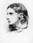 John Keats (1795-1821) (engraving) (b/w photo)