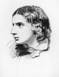 John Keats (1795-1821) (engraving) (b/w photo)