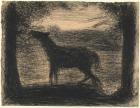 Foal (Le Poulain), 1882-83 (conte crayon on laid paper)