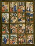 Life of the Virgin, from the 'Stein Quadriptych' (vellum)
