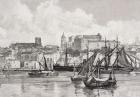 The Harbour, Brindisi, Italy, from 'The Picturesque Mediterranean', Volume 3, published by Cassell and Co. Ltd., 1880s-90s (engraving)