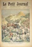 Revolt in India: the English Besieged at Mala-Khan, front cover of 'Le Petit Journal', 15 August 1897 (coloured engraving)