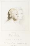William Blake (1757-1827) in Youth and Age (graphite with brush and brown ink)