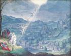 Jacob's Dream (tempera on parchment on panel)