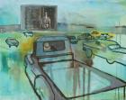Drive-in, 2014, (acrylic on canvas)