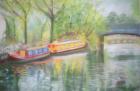 Little Venice, Regent's Canal, 1996 (oil on canvas)