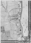 A Map of the Lower Rotherhithe Docks, London, 1746 (engraving)