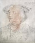 Maximilian I, Emperor of Germany (1459-1519), 1518-19 (pencil with w/c wash)