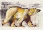 Polar Bear (mixed media on paper)