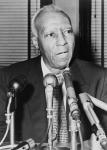 Asa Philip Randolph, 1964 (b/w photo)