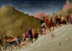 The Journey of the Magi, c.1433-5 (tempera and gold on wood)