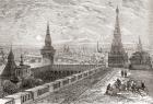 Moscow, Russia in the 19th century. From The National Encyclopaedia, published c.1890.