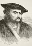 Hans Holbein the Younger, from 'The National and Domestic History of England' by William Hickman Smith Aubrey (1858-1916) published London, c.1890 (litho)
