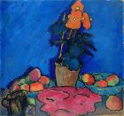 Still Life with Begonia, 1911 (oil on cardboard)