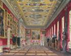 The King's Gallery, Kensington Palace from Pyne's 'Royal Residences', 1818