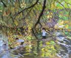River Wye, 2008 (oil on canvas)